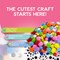 Incraftables 2000 Pcs Pom Poms with Googly Eyes & Glue Stick. Best Colored & Glitter Cotton 0.4 to 1.4 inch Balls for DIY Craft, Hats & Decorations. Multicolor Puffy Pompom Gift Set for Kids & Adults